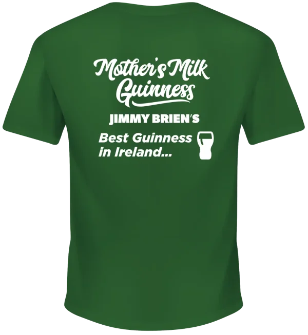 Jimmy Briens T-shirt back-1